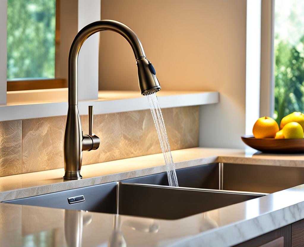 kitchen sink faucet layout