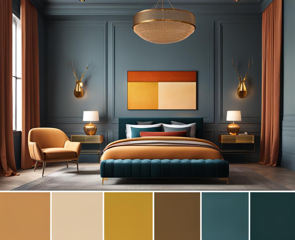 interior design colour palette generator