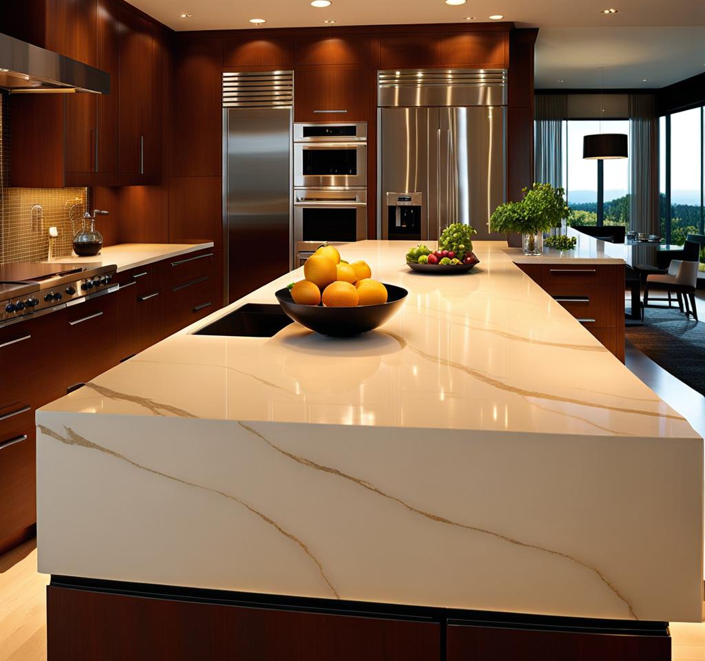 height of kitchen countertops