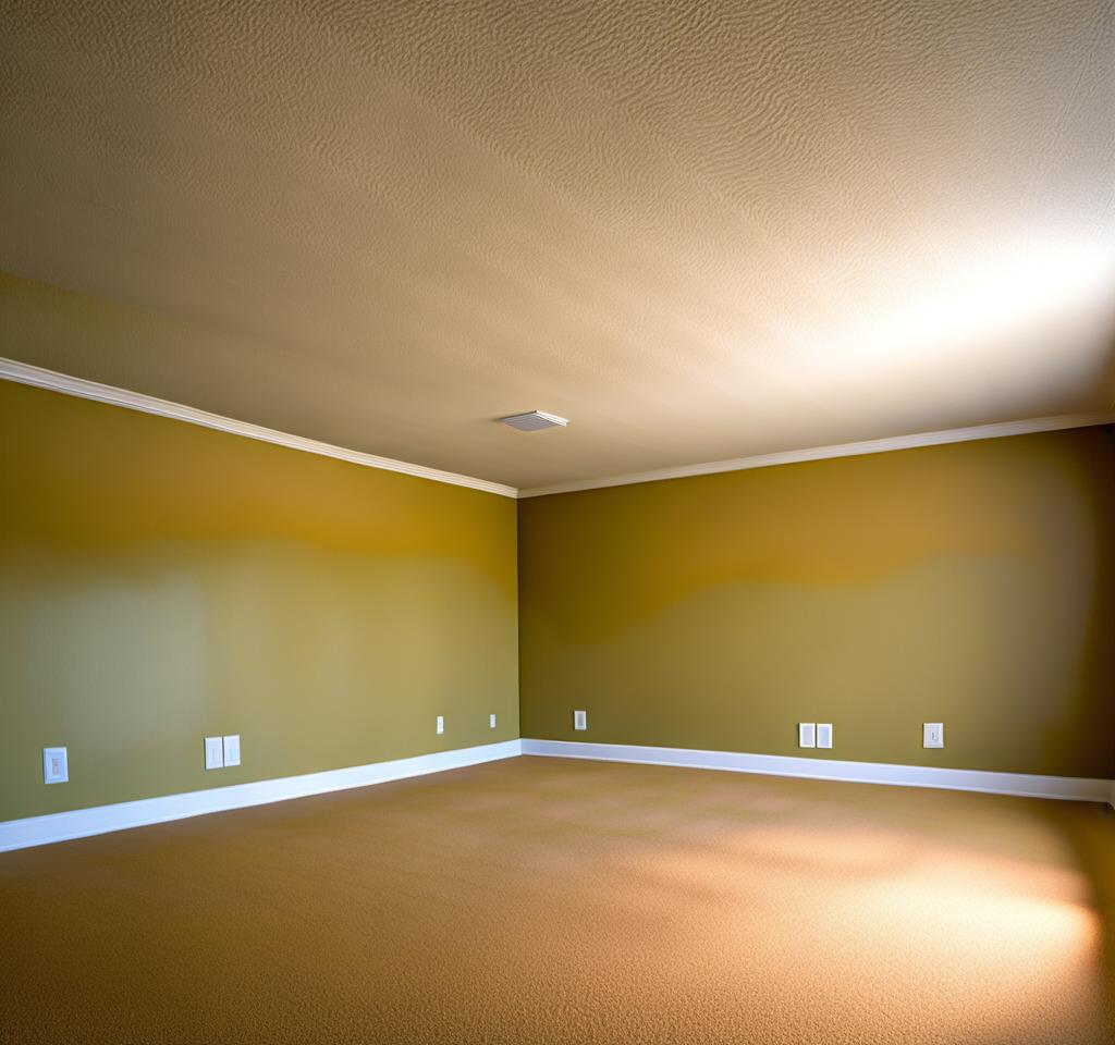 painting popcorn ceiling with roller