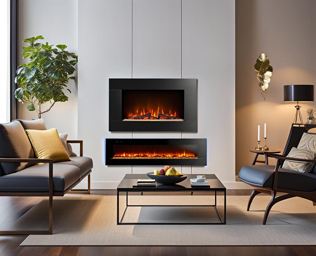 electric fireplace insert sizes