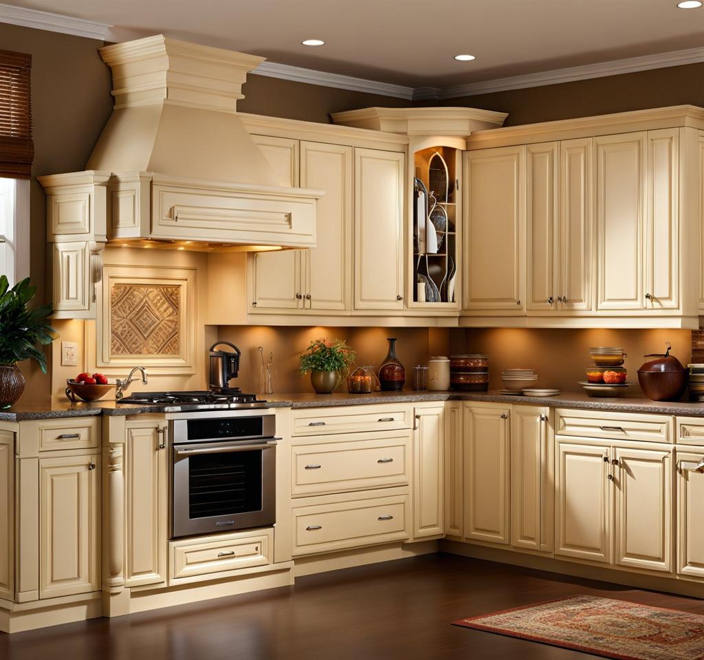 kitchen cabinets cream color