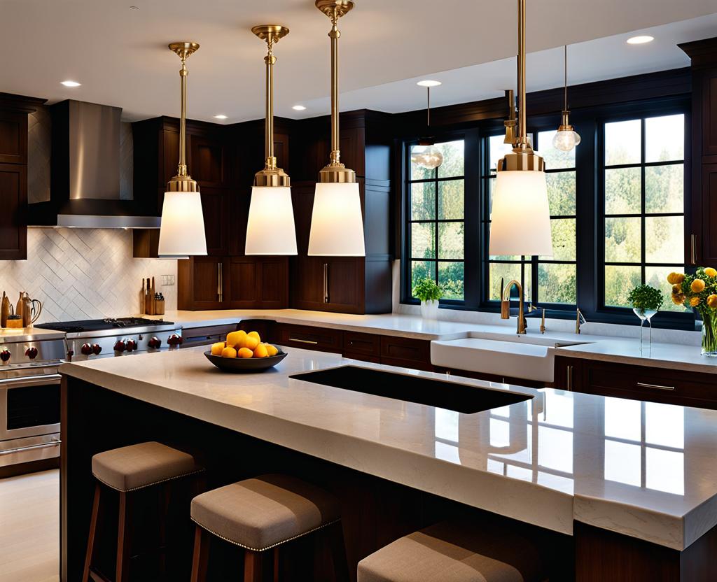 pendant lights for kitchen sink