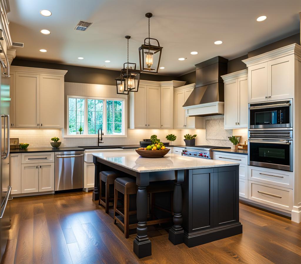 how wide should a kitchen island be