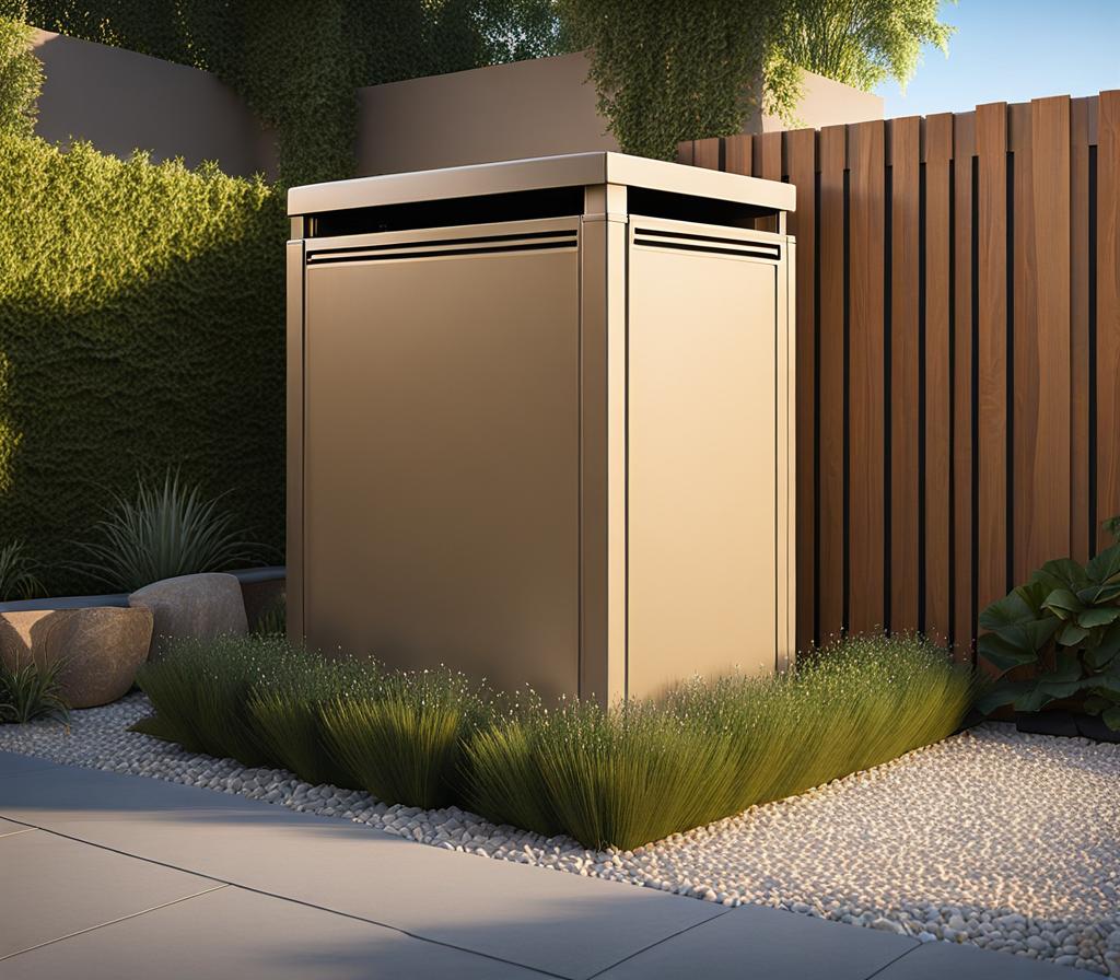 how to cover utility boxes in yard