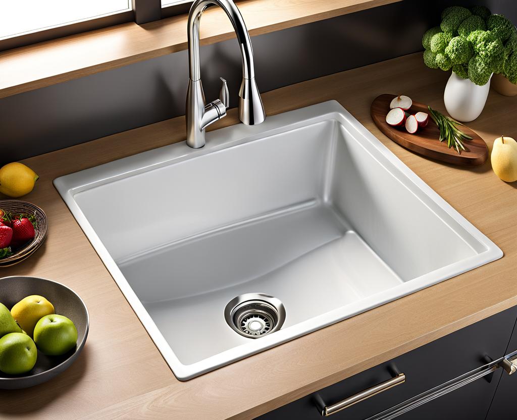 standard kitchen sink width