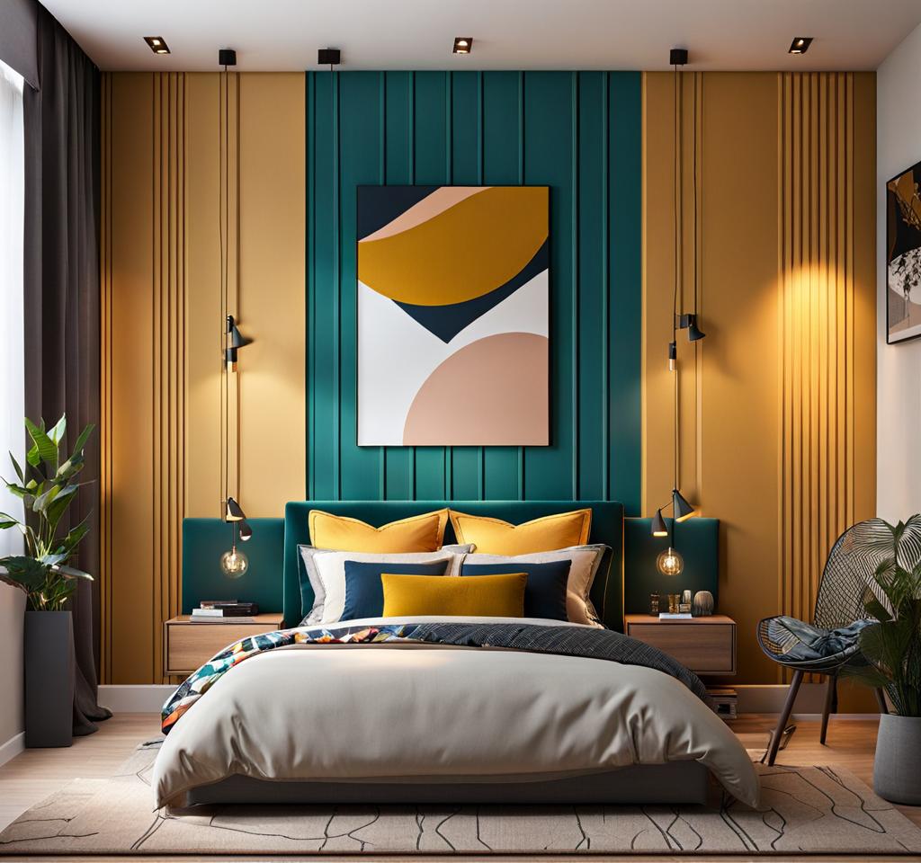 teenager bedroom color scheme