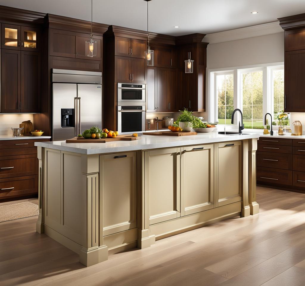 dimensions of a kitchen island