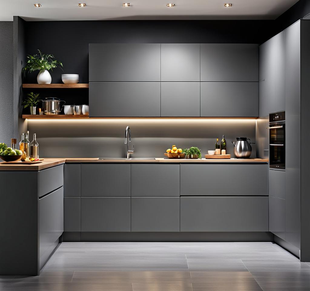 grey paint for kitchen walls