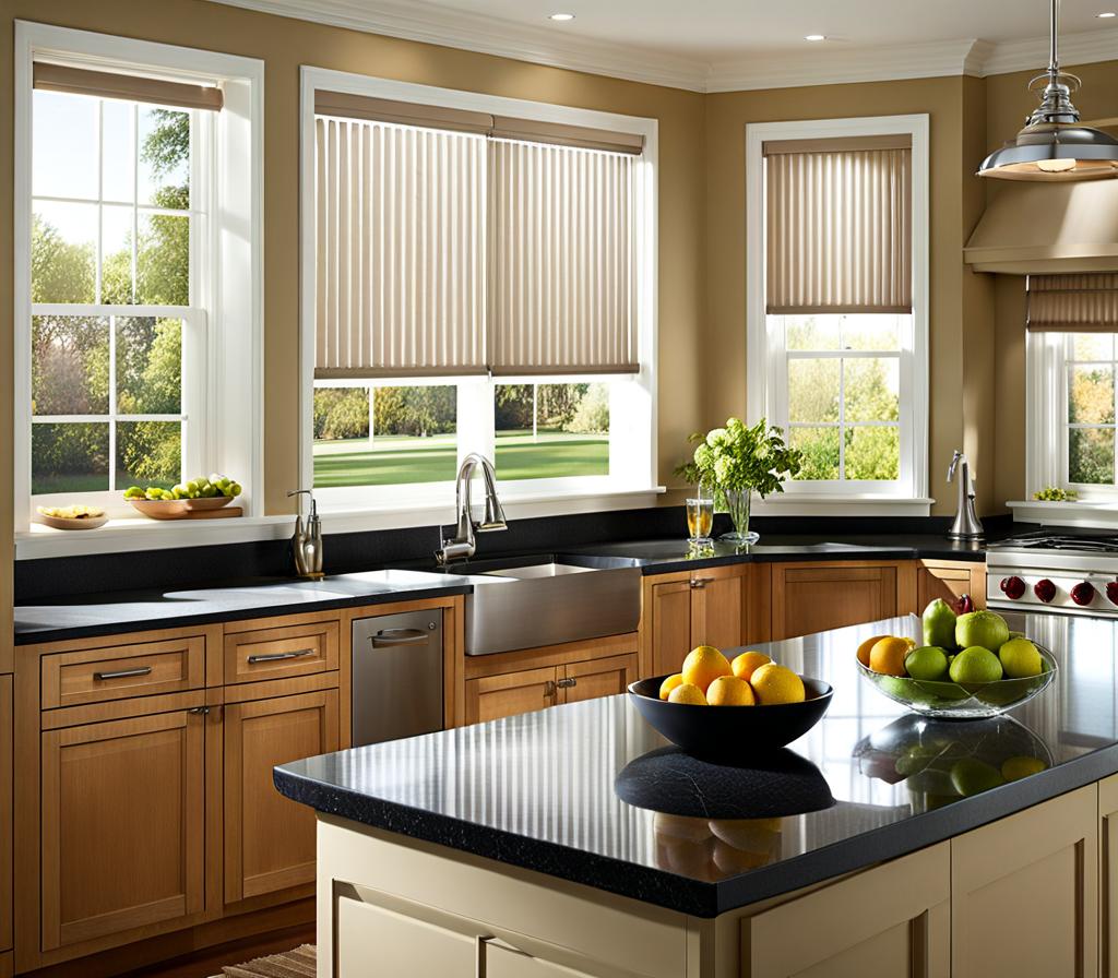 best blinds for kitchen window over sink