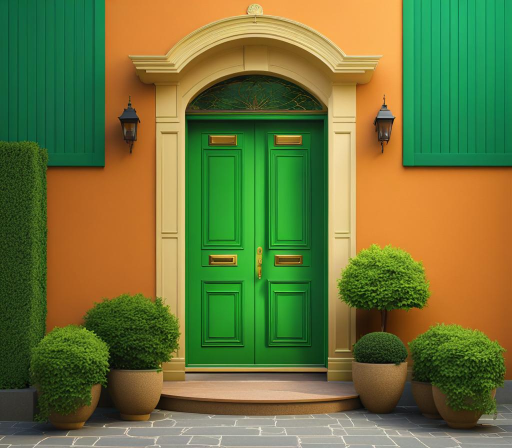 meaning of a green door