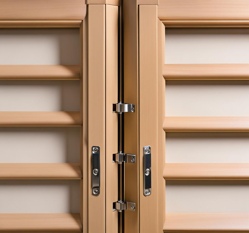 pair of soft closing hinges for all types ofshutters