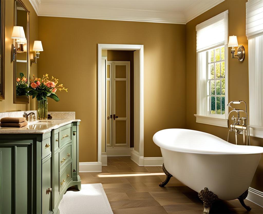 bathroom paint type finish