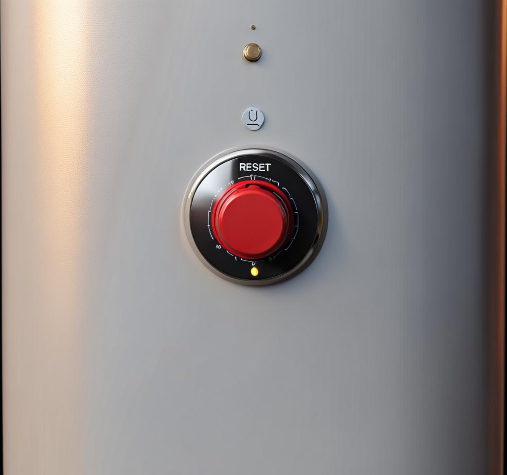 what trips the reset button on a hot water heater