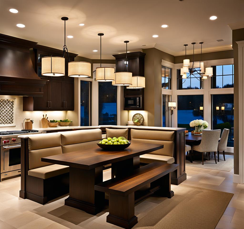 kitchens with bench seating