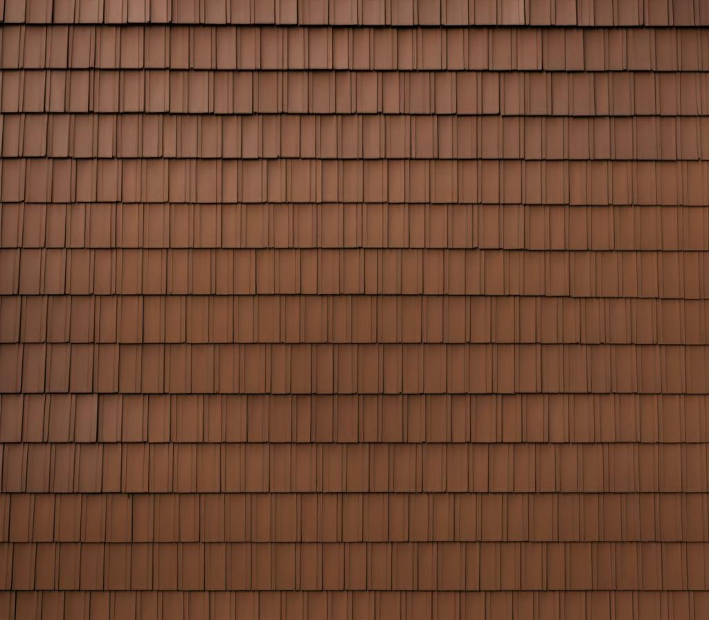 what color siding goes with a brown roof