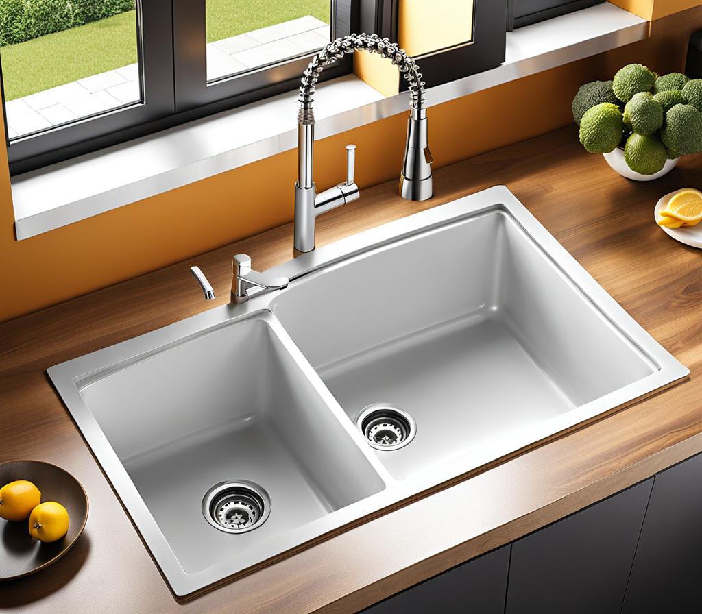double kitchen sink dimensions