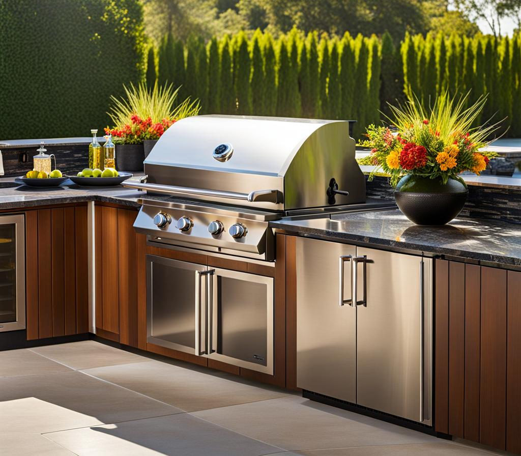 best counter for outdoor kitchen