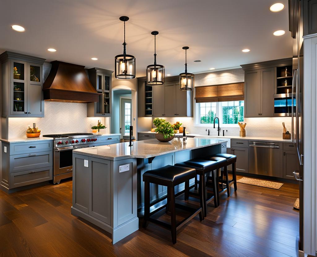 kitchen lighting design rules of thumb