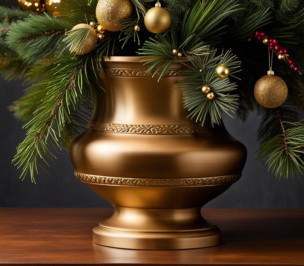 how to make holiday urn filler