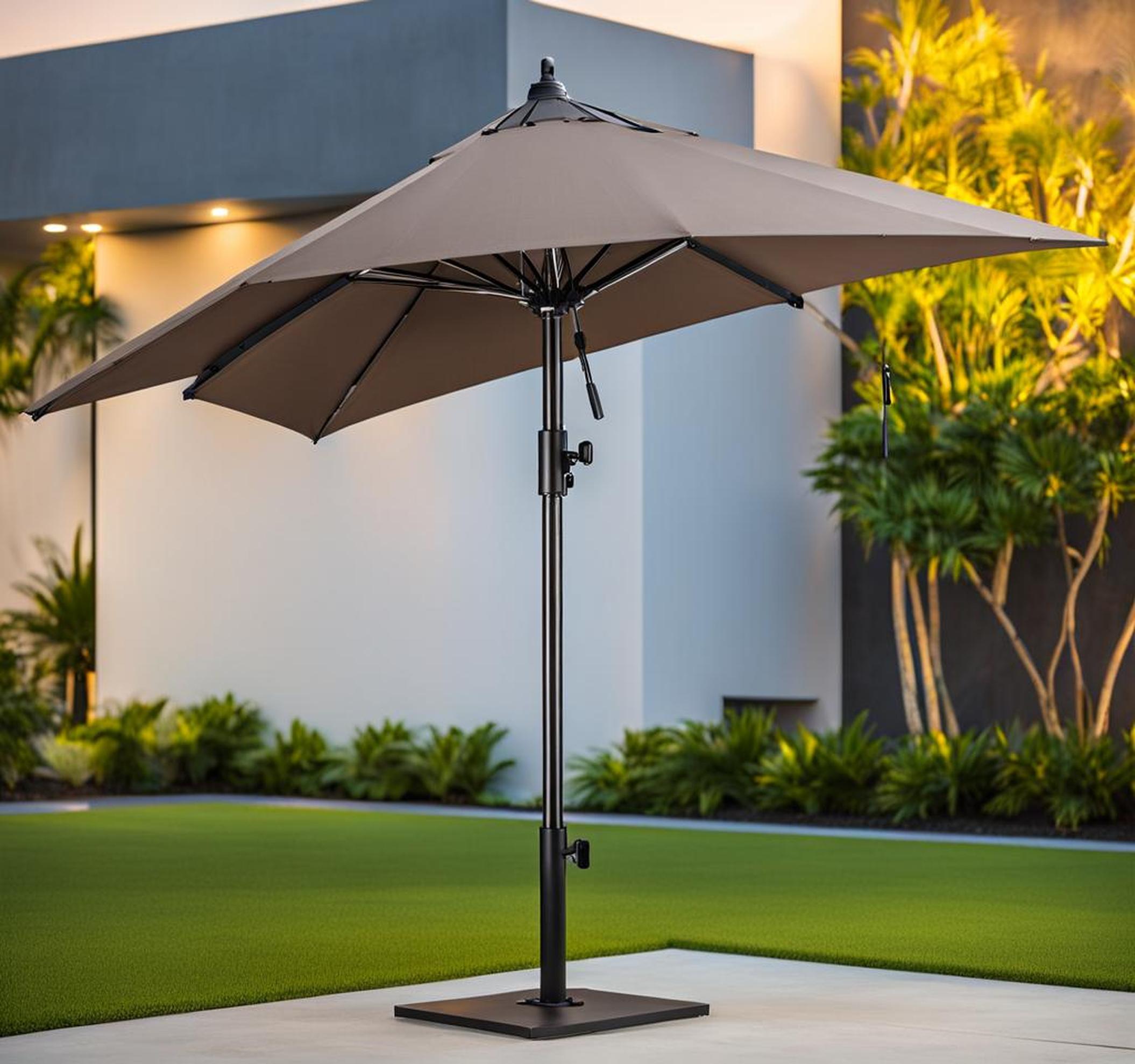 cantilever umbrella concrete mount