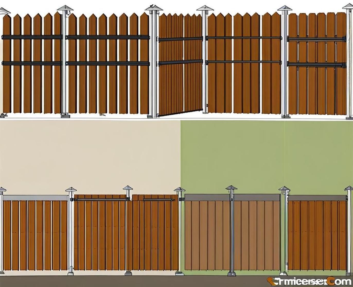 how to attach fence panels to posts