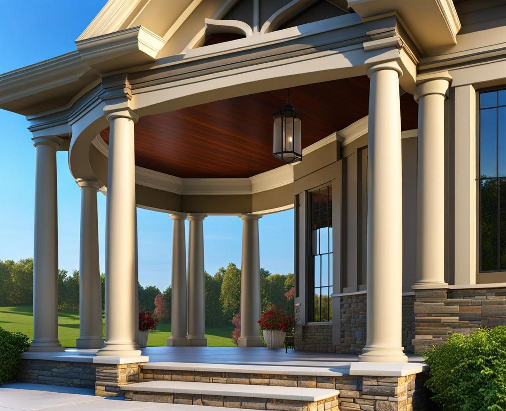 porch round column design