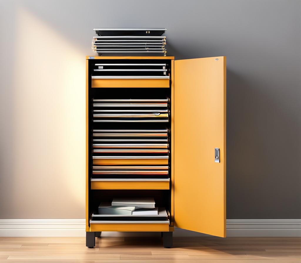 standard file cabinet size
