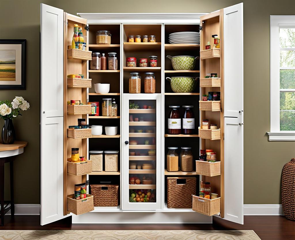 12 inch deep pantry cabinet