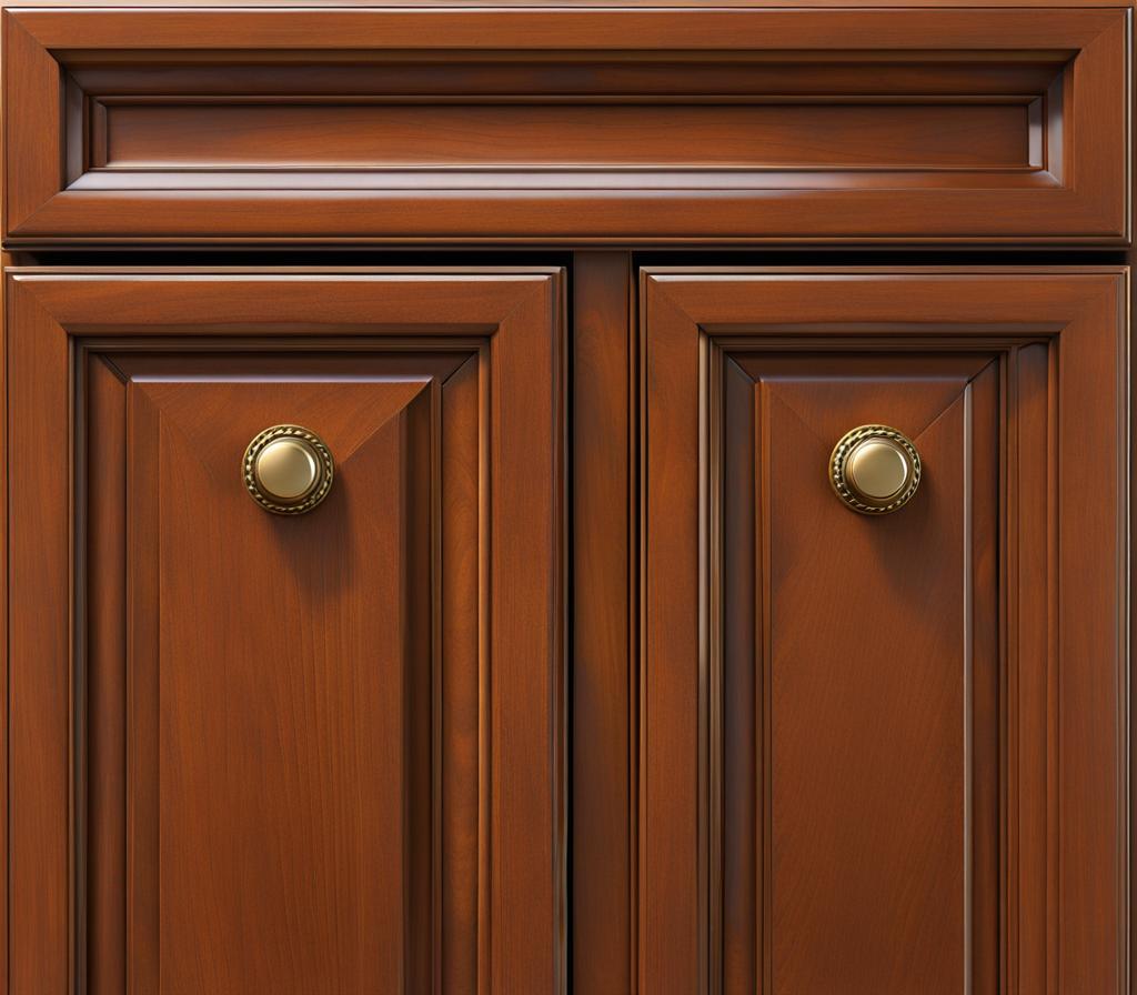 where to place knobs on cabinet doors