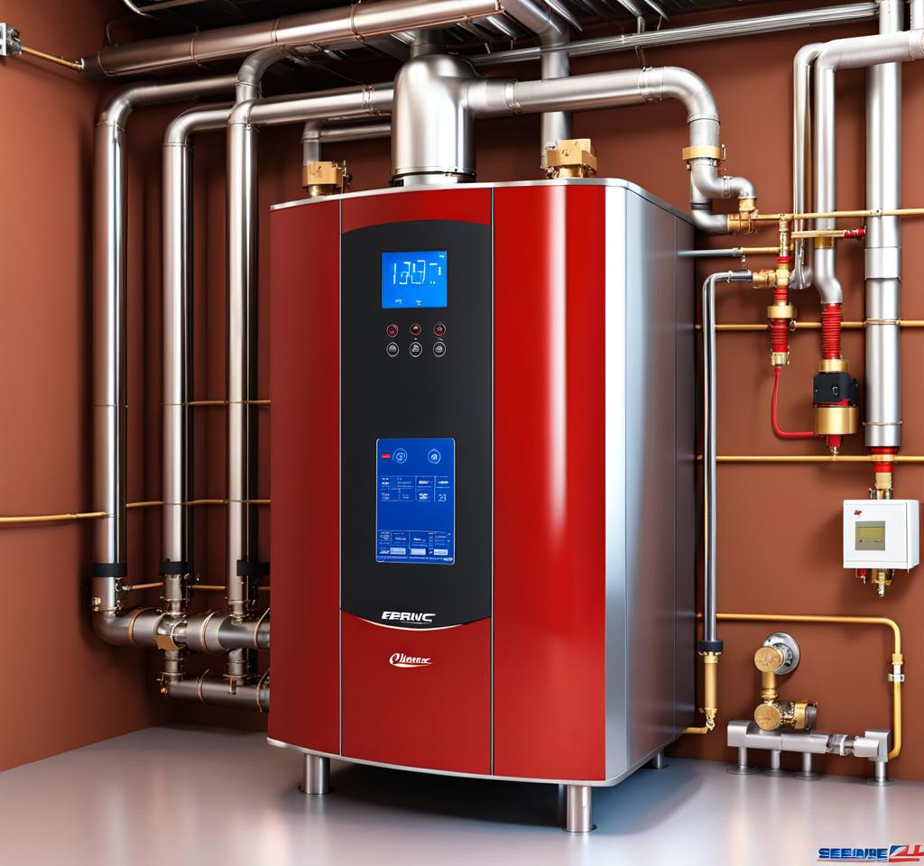electric boiler for radiant heat and hot water