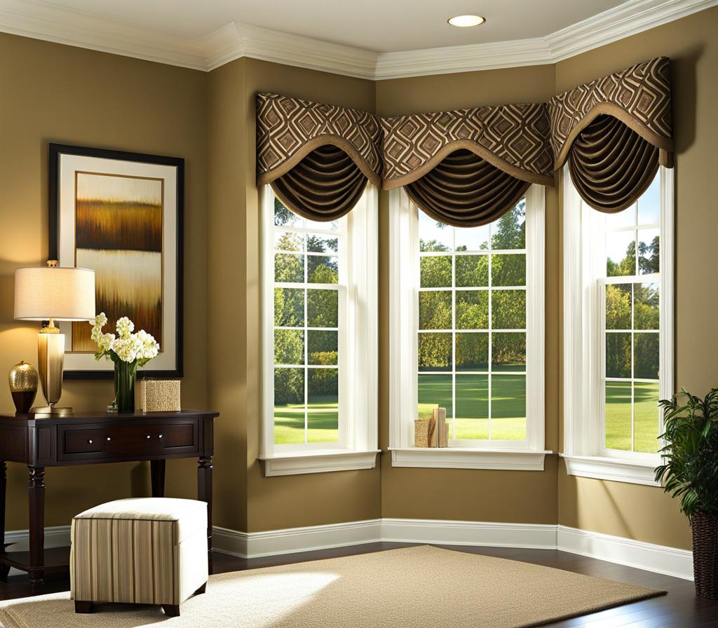 bay window valance ideas