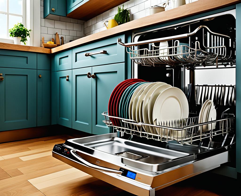 dishwasher hums but no water