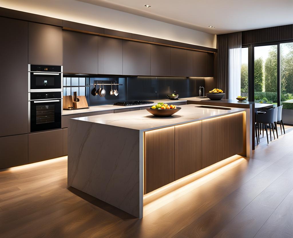 dimension of kitchen island