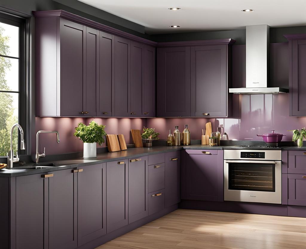 kitchen wall color with gray cabinets