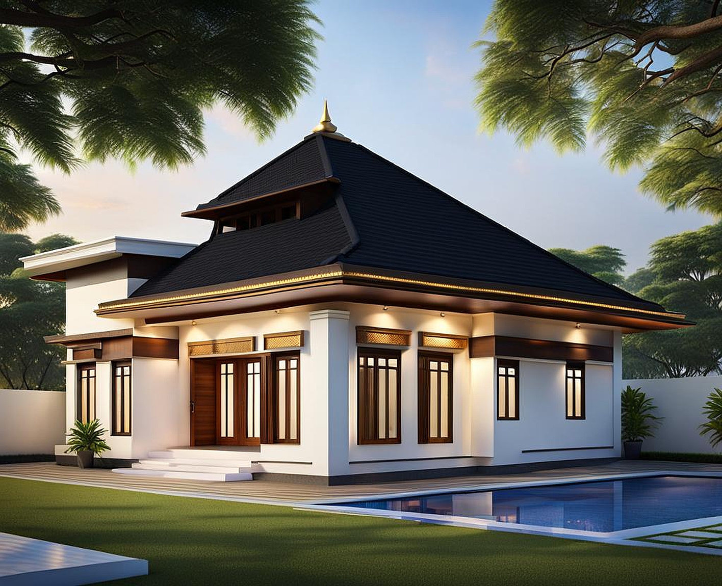 assam type house roof design