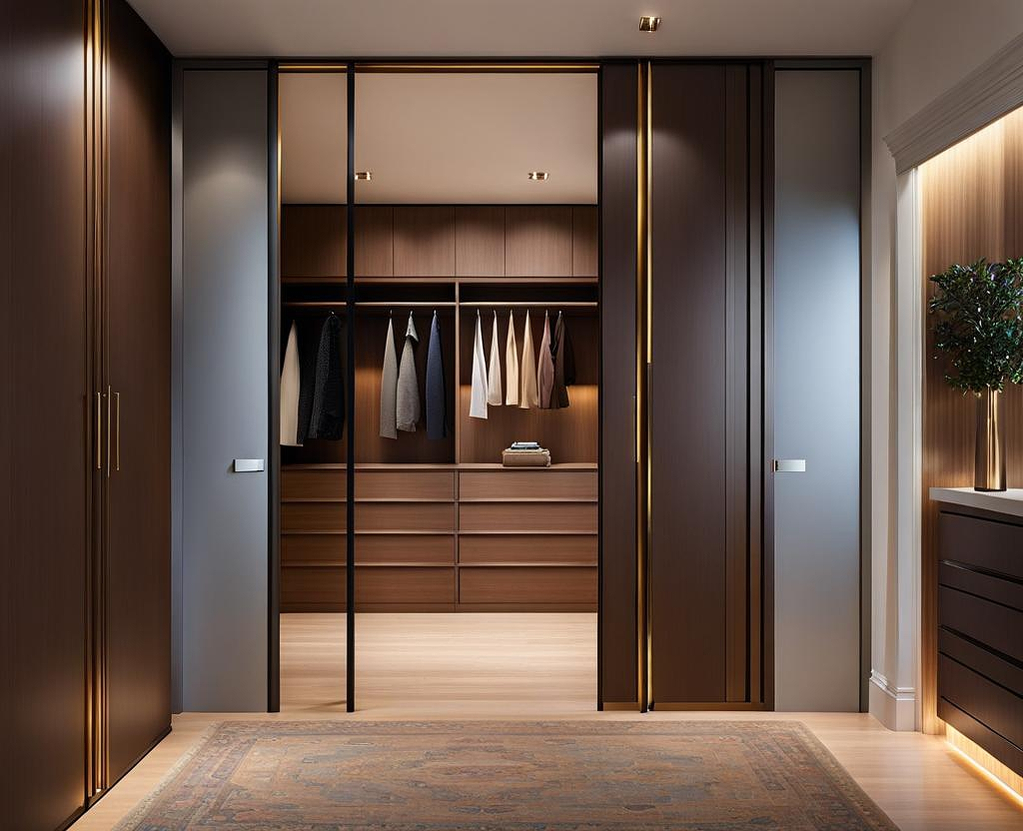 hallway closet door ideas