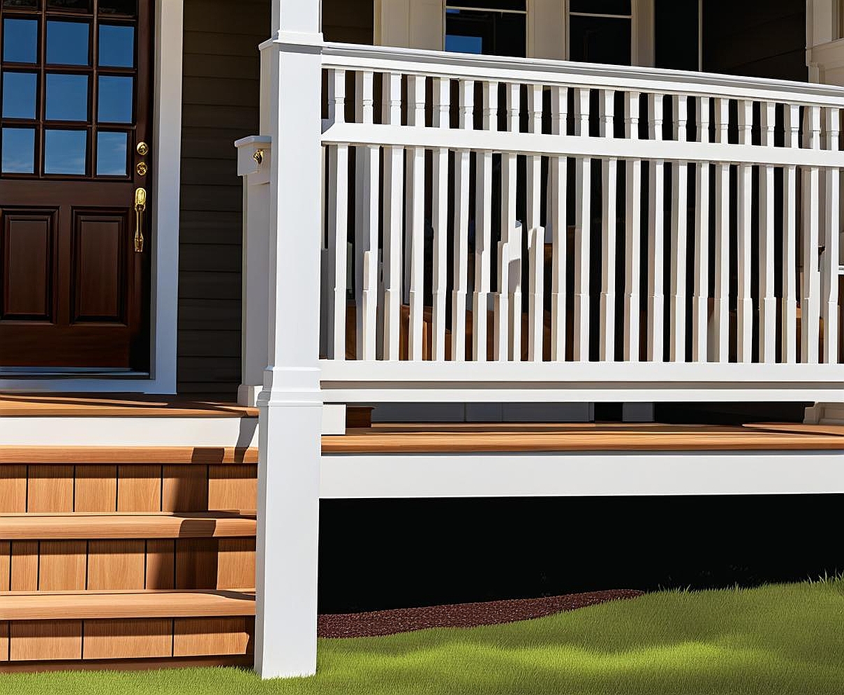how to replace a porch railing