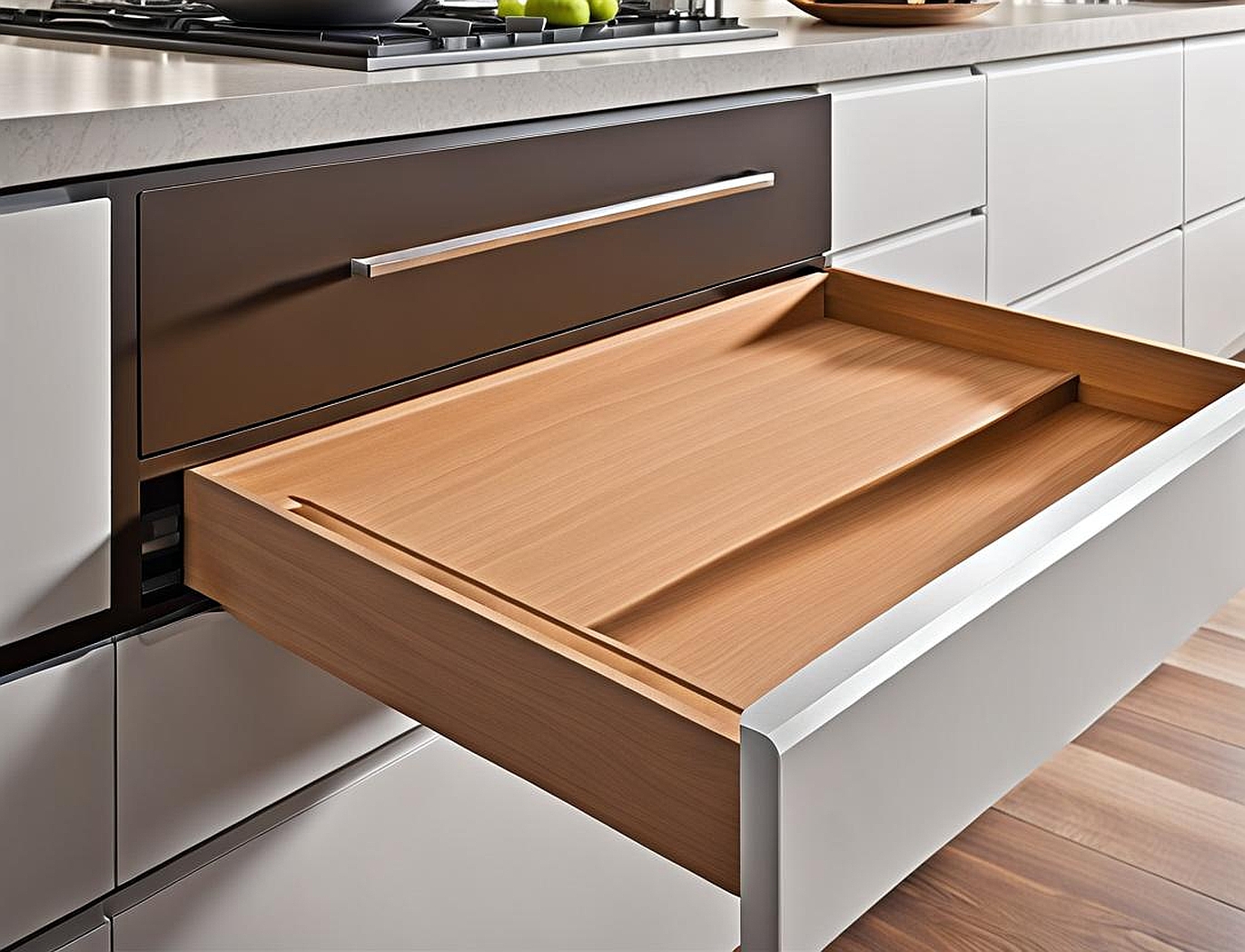 how to use deep kitchen drawers