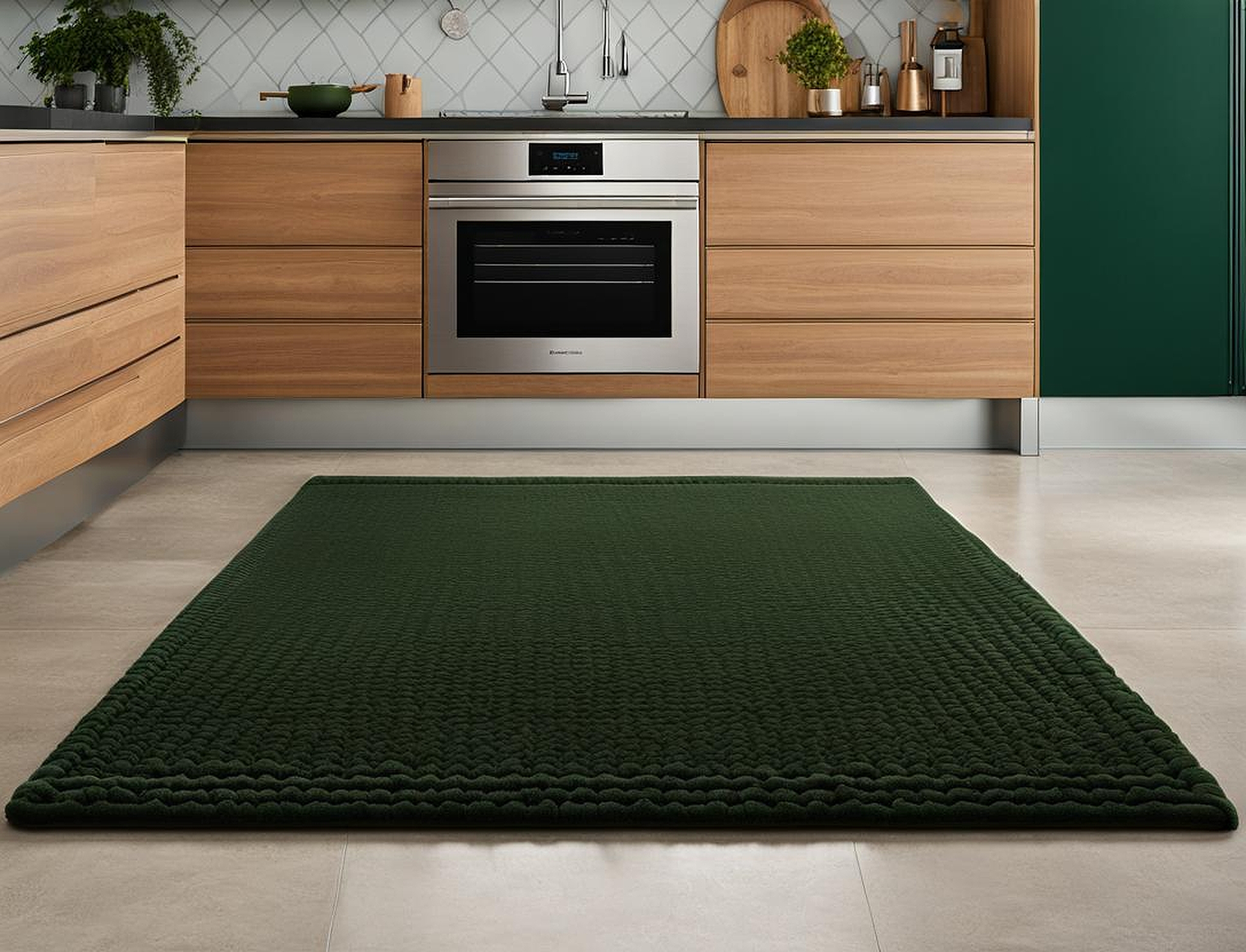 hunter green kitchen rugs