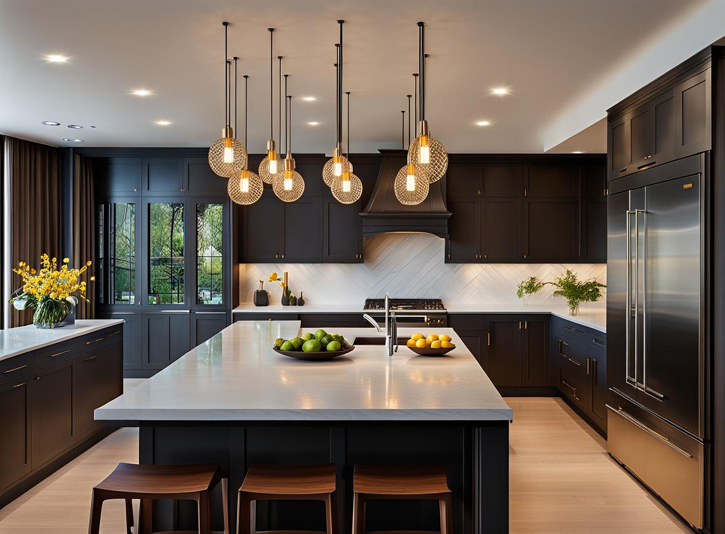 pendant lights for over kitchen sink