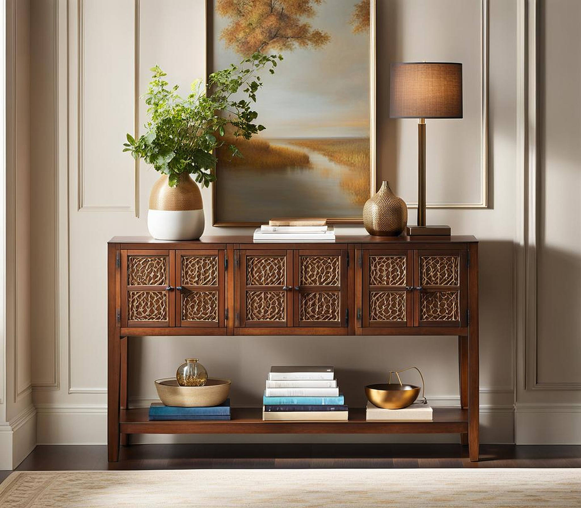 pier one console table