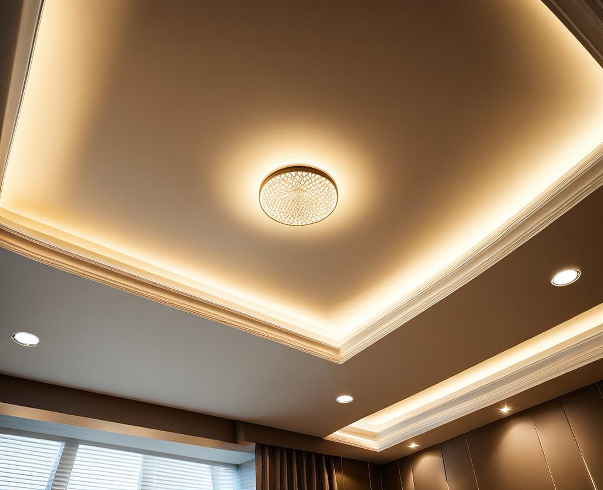 tray ceiling lighting ideas