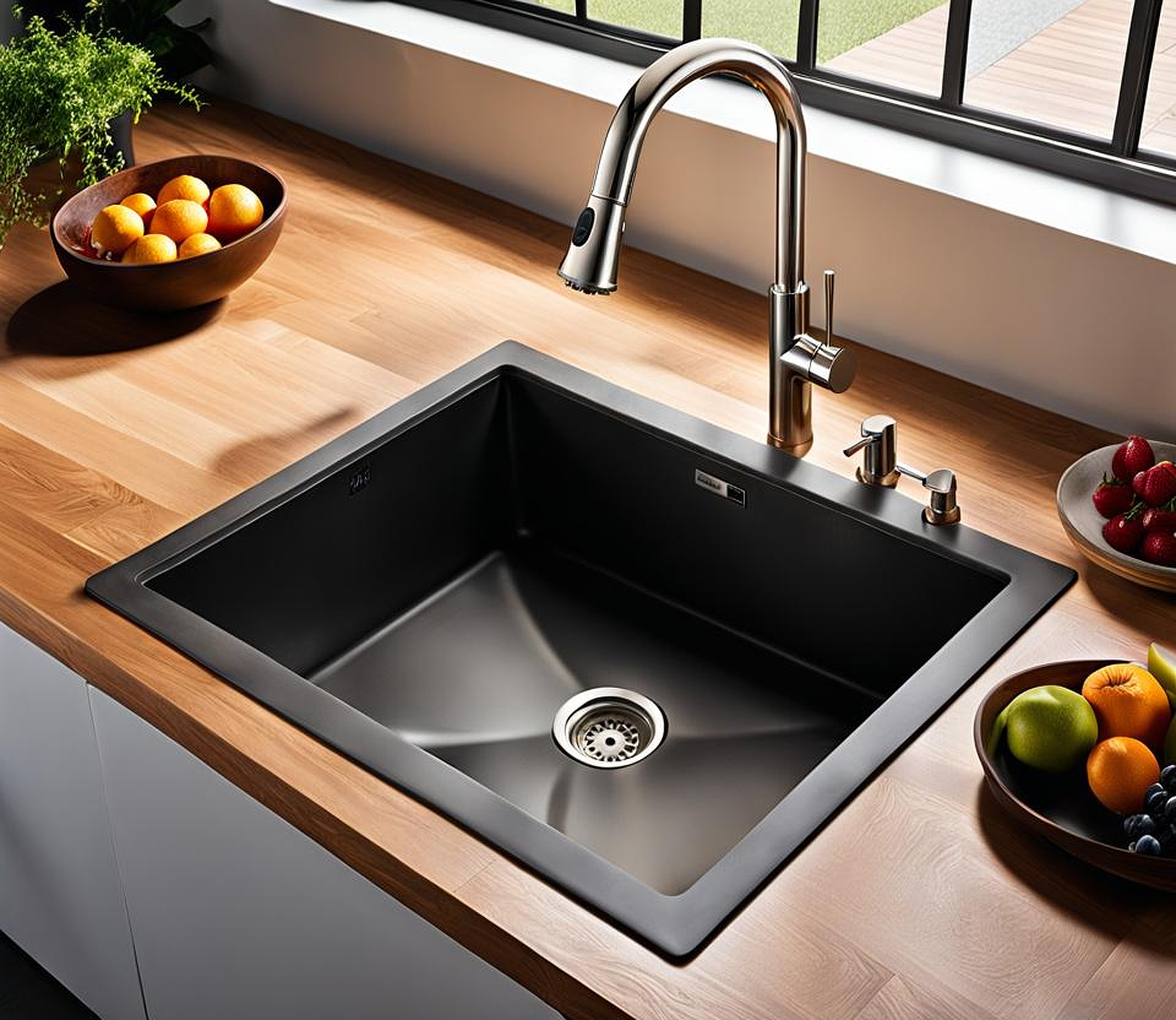 types of kitchen sink